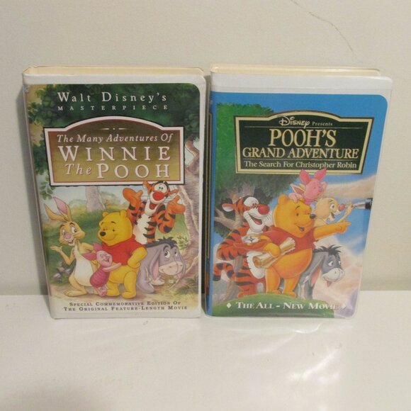 VHS Tapes - Winnie The Pooh adventures - Picture 1 of 9